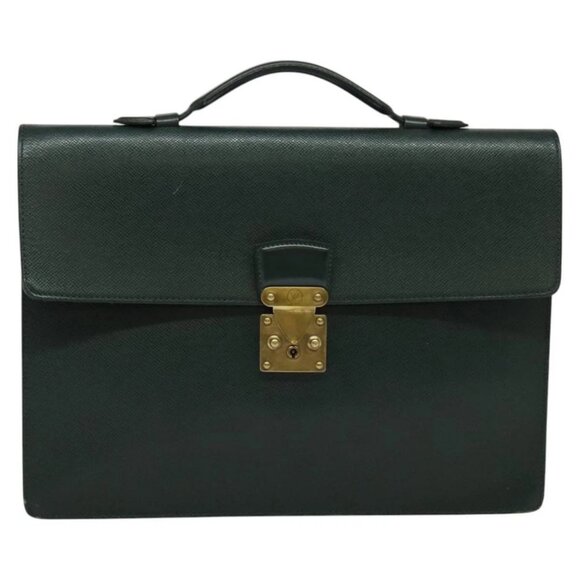 LOUIS VUITTON Taiga Serviette Kourad Business Bag - Picture 1 of 16